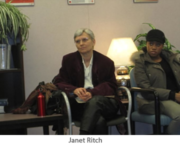 Micheline Saint-Cyr Award ceremony attendee Janet Ritch